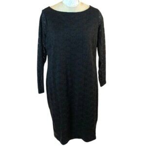 Isabel Maternity Ingrid & Isabel Black Lace Dress XL